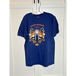 Harley Davidson Cotton Short Sleeve Tee Tshirt Dallas TX Men's Large